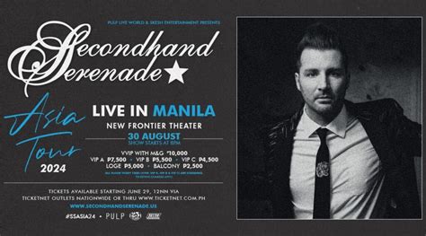 secondhand serenade concert philippines 2024